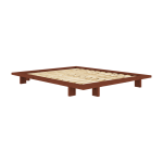 Sommier en bois de pin terra red 160 x 200 cm japan - karup design