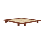 Sommier en bois de pin terra red 180 x 200 cm japan - karup design