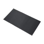 Sous main pour bureau mural compact en cuir noir 74x40cm - serax