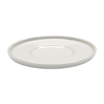 Soucoupe pour tasse � cappuccino en porcelaine ivoire cena - serax