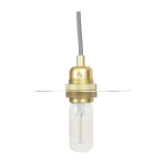 Suspension avec abat - jour et ampoule 15 cm circle - frama