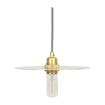 Suspension avec abat - jour et ampoule 25 cm circle - frama