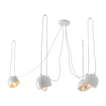Suspension en acier blanc popo 4 - custom form