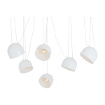 Suspension en acier blanc popo 6 - custom form