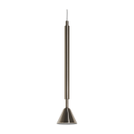 Suspension en acier gris et verre 21, 6x110cm pyl - petite friture