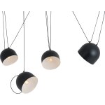 Suspension en acier noir popo 4l - custom form