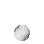 Suspension en aluminium blanc 36 cm turbo - gubi