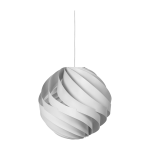 Suspension en aluminium blanc 62 cm turbo - gubi