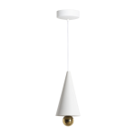 Suspension en aluminium blanche 16 cm cherry - petite friture