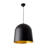 Suspension en aluminium noir et dor� magma - faro barcelona