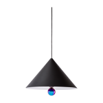Suspension en aluminium noire 50 cm cherry - petite friture