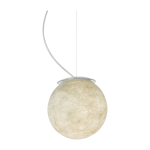 Suspension blanche luna 18 - in - es. artdesign
