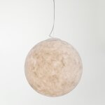 Suspension blanche luna 2 - in - es. artdesign