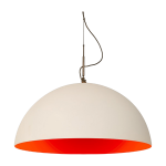 Suspension blanche et rouge mezza luna - in - es. artdesign