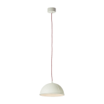 Suspension blanche avec son c�ble banc et rouge pop 1 - in - es. artdesign