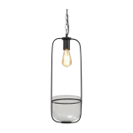 Suspension et cache pot noire florence mod�le d'exposition - it's about romi