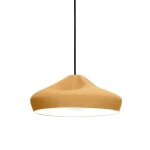Suspension en c�ramique ocre 16x34cm pleat box 36 - marset