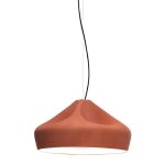 Suspension en c�ramique terracotta 44x26cm pleat box 47 - marset