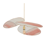 Suspension en coton naturel et sienne 50 cm mod�le exclusif pens�e - the cool republic x georges store ...