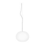 Suspension design en verre opalin 27 x 33 cm glo - ball - flos
