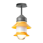 Suspension d'ext�rieur en polycarconate couleur moutarde santorini c - marset