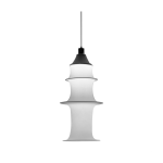 Suspension en filanca blanc 85 cm falkland - artemide