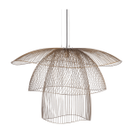 Suspension en m�tal champagne l papillon - forestier