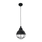 Suspension en m�tal noir claire - faro barcelona