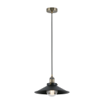 Suspension en m�tal noir et dor� marlin - faro barcelona