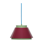 Suspension en m�tal rouge et vert remi - h�bsch