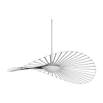 Suspension noire et blanche 110 cm vertigo nova - petite friture