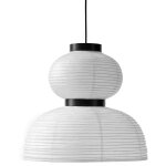 Suspension en papier blanc ivoire 50cm formakami jh4 - &tradition