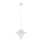 Suspension en papier murano blanche 40 cm ruche - market set