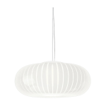 Suspension en plastique recycl� blanc 50x43cm teresa - kartell