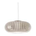 Suspension en plastique recycl� gris 50x43cm teresa - kartell