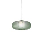 Suspension en plastique recycl� vert givr�e 50cm teresa frozen - kartell