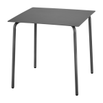 Table en aluminium noir 75 cm august - serax