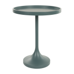Table d'appoint en acier bleu 46x56cm jason - zuiver