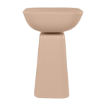 Table d'appoint en b�ton arm� de fibres de verre terre fan�e 40x60cm balance - versmissen