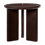 Table d'appoint en b�ton et fibre de verre marron 47x45cm deya - ferm living