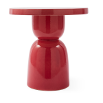 Table d'appoint en c�ramique rose 40x40cm pawn - pols potten