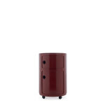 Table d'appoint design bordeaux 2 tiroirs componibili big - kartell