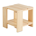 Table d'appoint d'ext�rieur en pin naturel crate - hay
