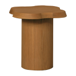 Table d'appoint en iroko - gabrielle paris