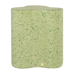 Table d'appoint de jardin en terrazzo vert 41, 5x45cm freddy - versmissen