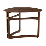 Table d'appoint pliable en ch�ne marron drop leaf hm5 - &tradition