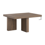 Table d'appoint pour sommier en pin carob brown 45x34x23cm japan - karup design