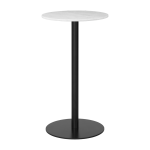 Table de bar ronde en marbre blanc 60 cm gubi 1. 0 - gubi