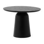 Table basse en acier noire turn table noir - normann copenhagen