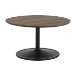 Table basse en aluminium et ch�ne huil� fonc� 75x42cm soft - muuto